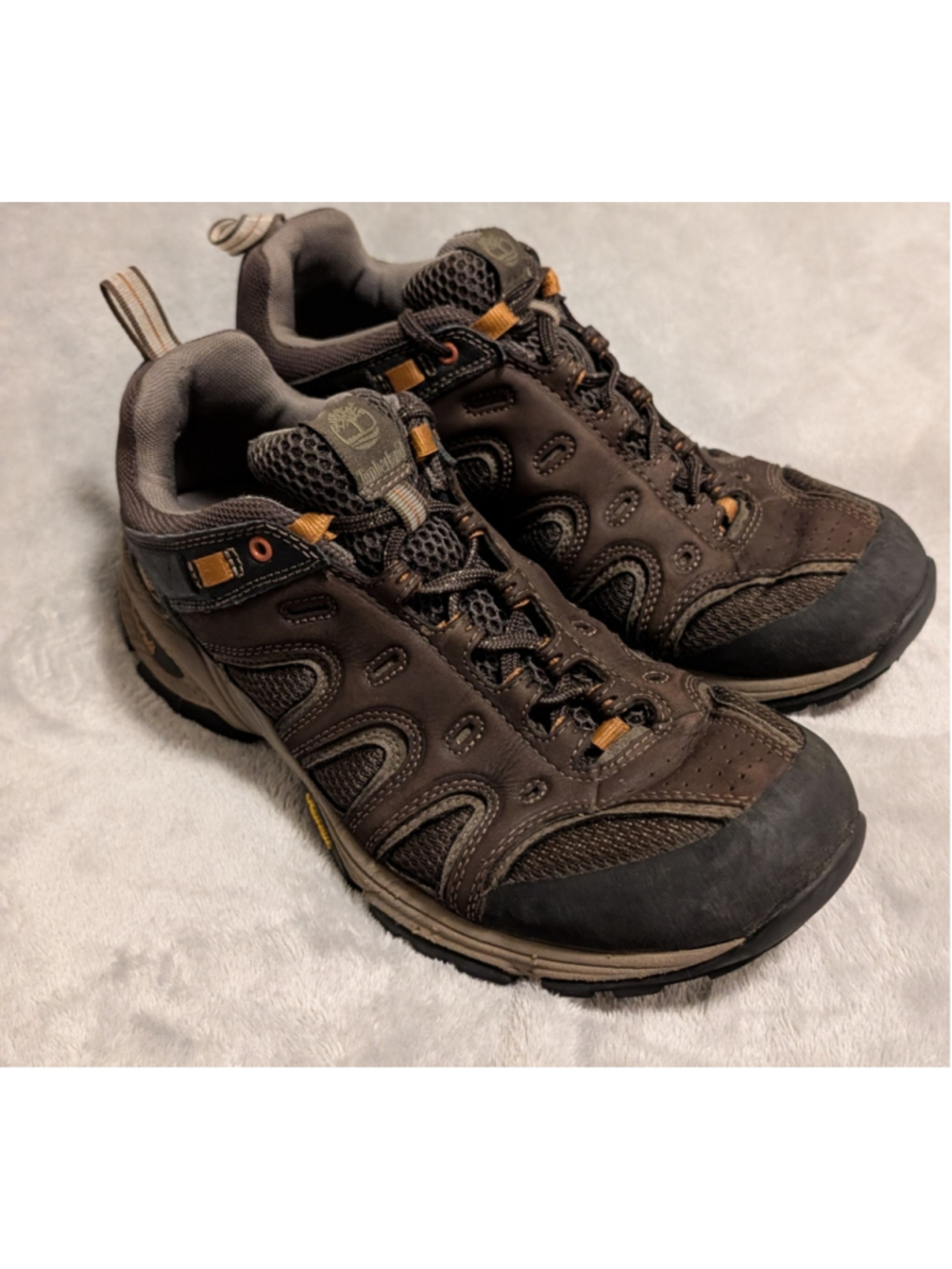 Timberland Ledge Low Hiking Shoes Brown Tan Men's US Size 10M B290